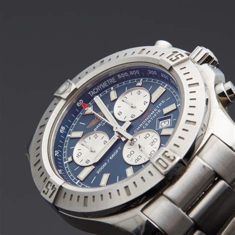 breitling chronomat oder colt|pre owned Breitling colt chronograph.